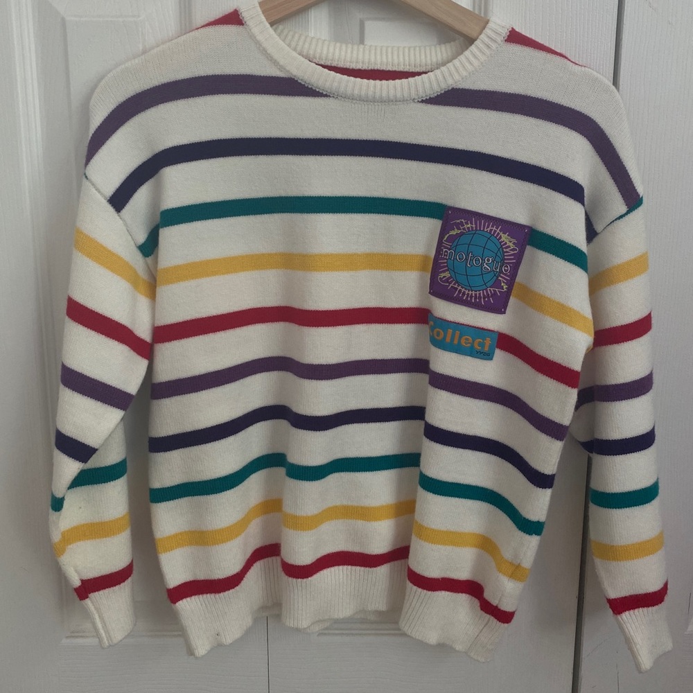 Cute multicolored sweater